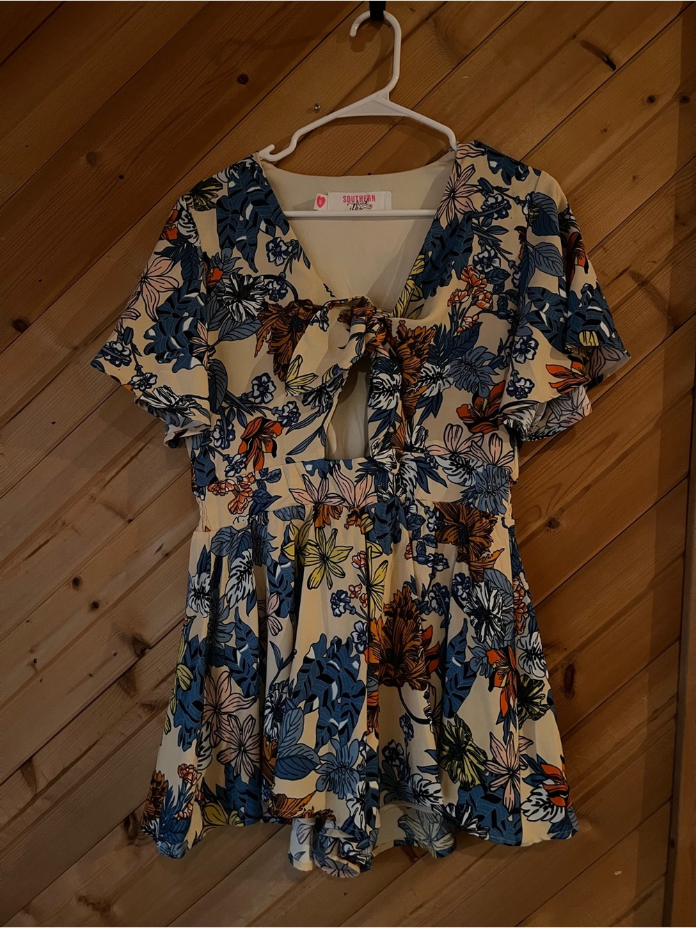 Southern fried chics romper
